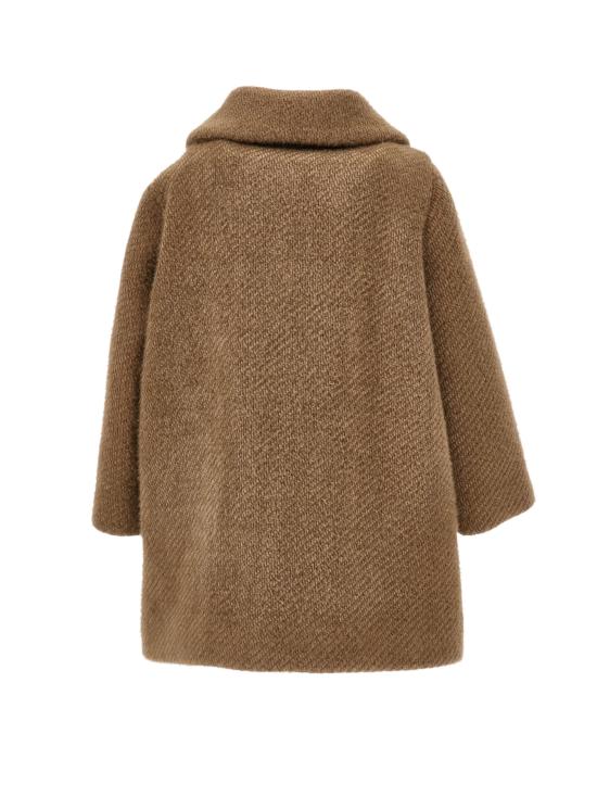 25FW [키즈] 모나리자 코트 17F109SF 63140009 Brown - MONNALISA