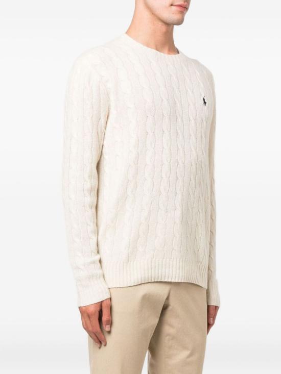 25FW 랄프 로렌 스웨터 710876762 010 Beige - RALPH LAUREN