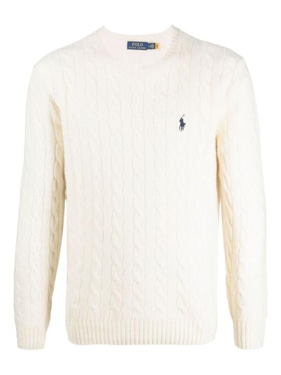 25FW 랄프 로렌 스웨터 710876762 010 Beige - RALPH LAUREN