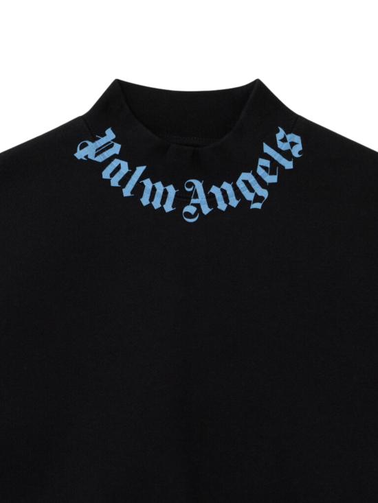 25FW [키즈] 팜앤젤스 니트/스웻셔츠 PBBA012F25FLE002 1040 Black - PALM ANGELS