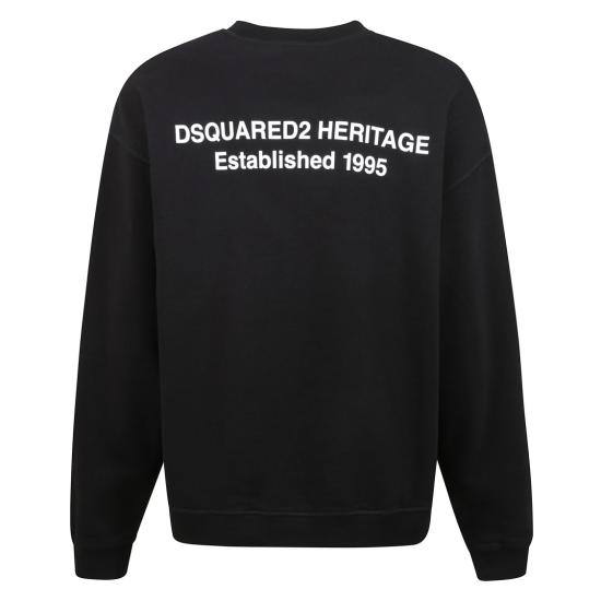 25FW 디스퀘어드2 긴팔 티셔츠 S74GU0896 S25516 Black - DSQUARED2