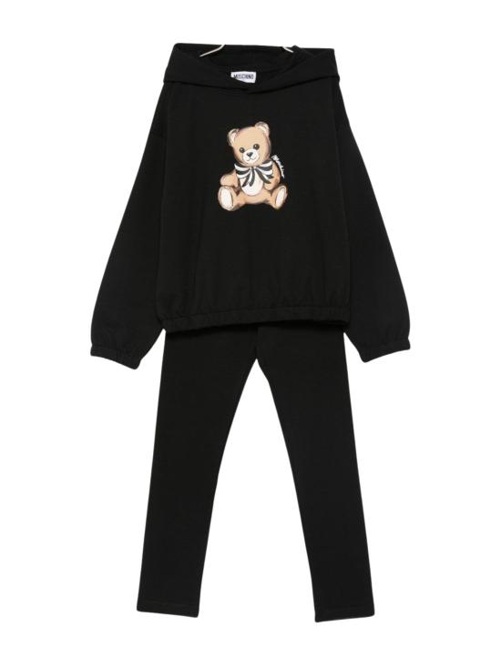 25FW [키즈] 모스키노 점프수트 HDK036 LDA1660100 Black