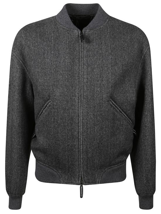 25FW 조르지오 아르마니 봄버 자켓 GM002267 TE17630U8087 Grey