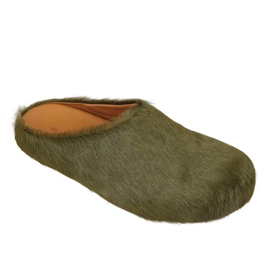 25FW 마르니 뮬/슬리퍼 SBMR000600 P4122 Green - MARNI