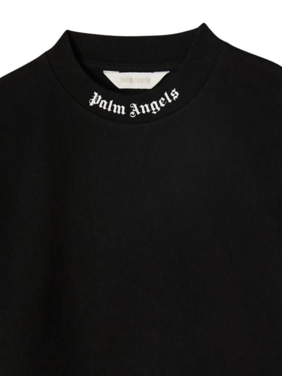 25FW [키즈] 팜앤젤스 티셔츠 PB2B002C99JER002 0310 Black - PALM ANGELS