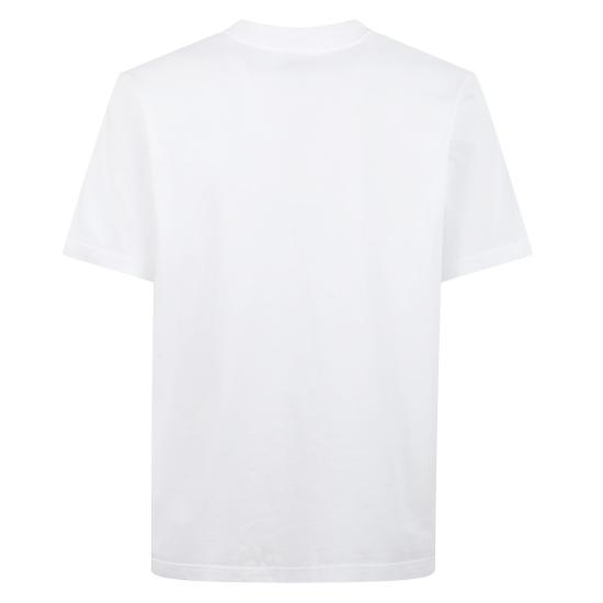 25FW 카사블랑카 반팔 티셔츠 M AW25 JTS 001 02 White - CASABLANCA