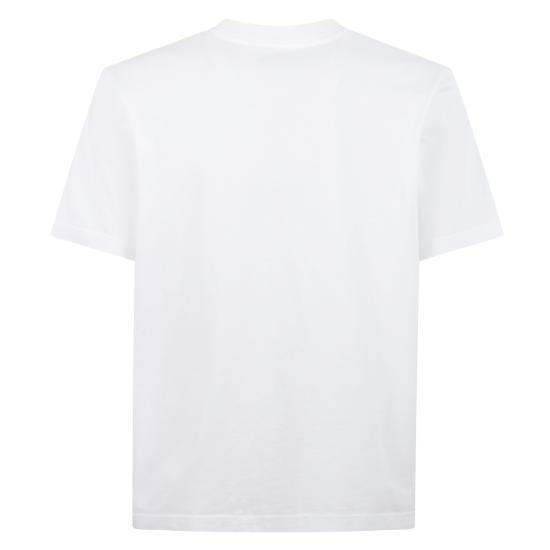 25FW 카사블랑카 반팔 티셔츠 M AW25 JTS 001 01 White - CASABLANCA