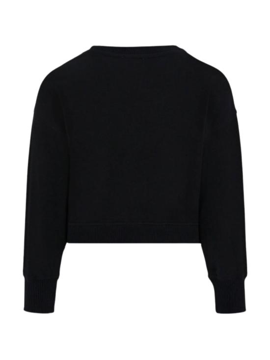 25FW [키즈] 모스키노 니트/스웻셔츠 HDF06G LDA1660100 Black - MOSCHINO