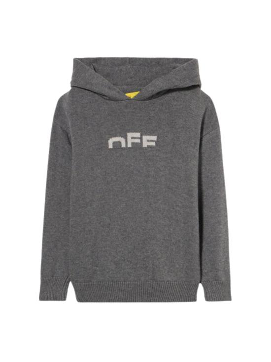 25FW [키즈] 오프화이트 트레이닝 상의 44BHU001F5K001 0705 Grey