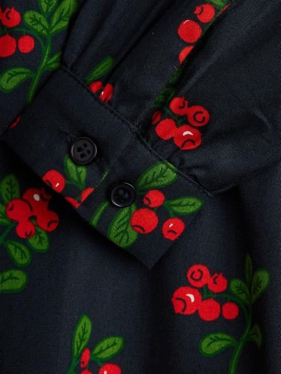 25FW [키즈] 미니로디니 원피스 25750100 99 Black - MINI RODINI