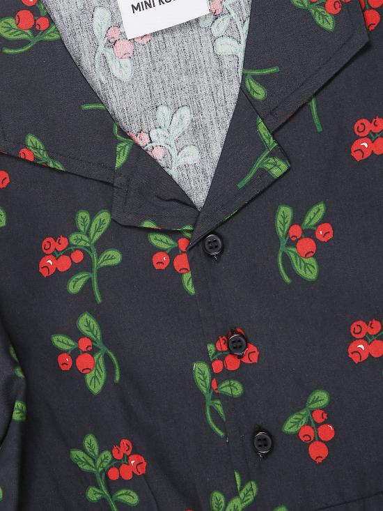 25FW [키즈] 미니로디니 원피스 25750100 99 Black - MINI RODINI