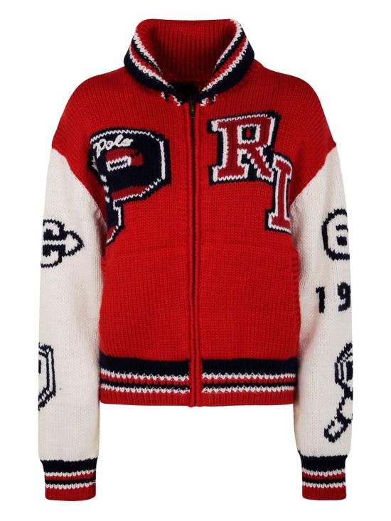 25FW 랄프 로렌 트레이닝 상의 211972159 001 Red - RALPH LAUREN