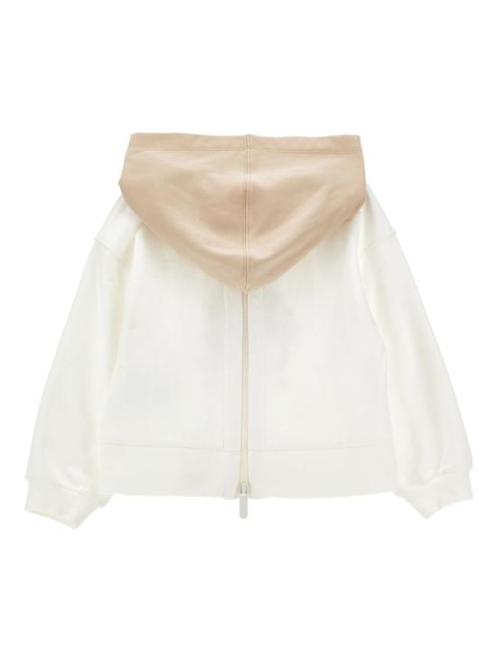 25FW [키즈] 모나리자 니트/스웻셔츠 19F629NP 60040102 Cream - MONNALISA