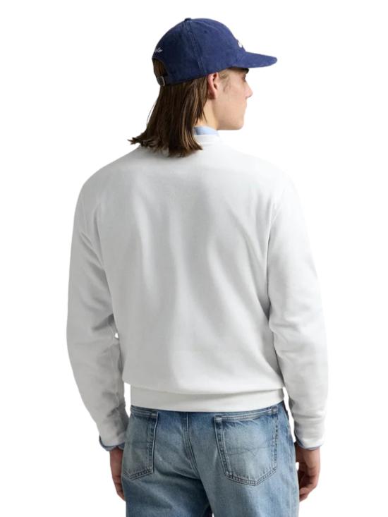 25FW 랄프 로렌 긴팔 티셔츠 710973161 001 White - RALPH LAUREN