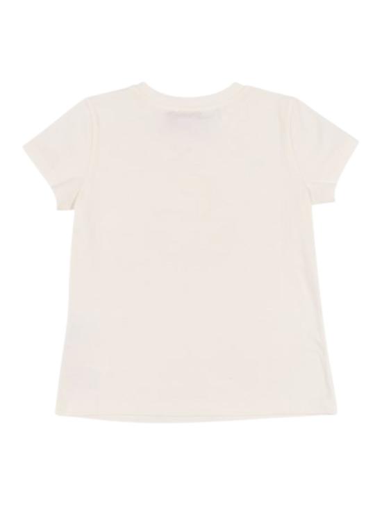 25FW [키즈] 모스키노 티셔츠 HCM06K LBA1110063 White - MOSCHINO