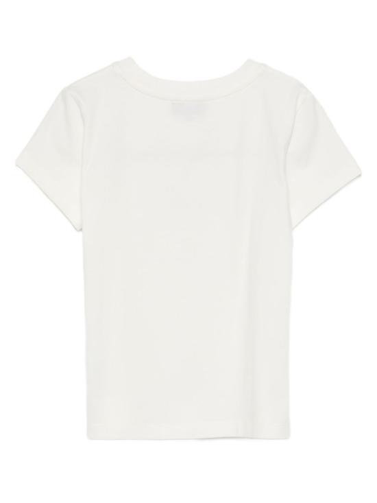 25FW [키즈] 모스키노 티셔츠 HCM06K LBA1110063 White - MOSCHINO