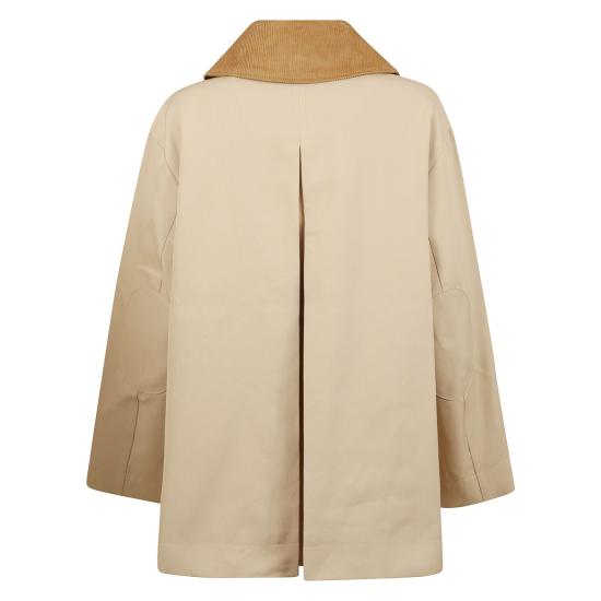 25FW 가니 트윌 미디 자켓 W0757 Neutrals - GANNI