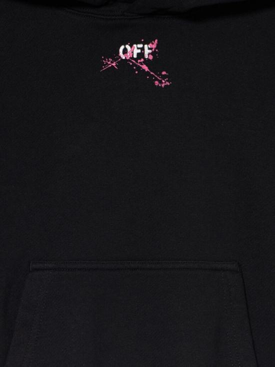 25FW [키즈] 오프화이트 니트/스웻셔츠 44GBB002F5F004 1032 Black - OFF WHITE