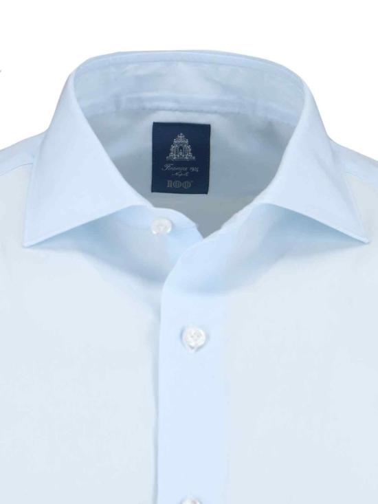 25FW 피나모레 긴팔 셔츠 C0147 MILANO ZANTE2 Blue - FINAMORE