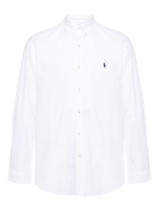 25FW 랄프 로렌 셔츠 710928254 002 White - RALPH LAUREN