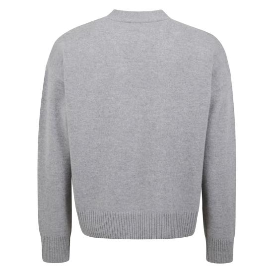 25FW 아미 스웨터 HKC371 KN0071 Grey - AMI