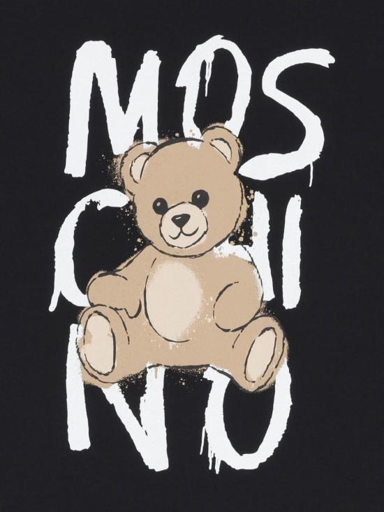 25FW [키즈] 모스키노 원피스 HAV0GL LAA4660100 Black - MOSCHINO