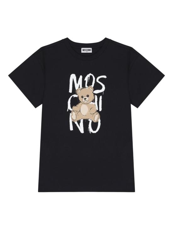 25FW [키즈] 모스키노 원피스 HAV0GL LAA4660100 Black - MOSCHINO