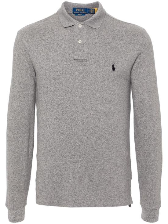 25FW 랄프 로렌 긴팔 티셔츠 710681126 003 Grey - RALPH LAUREN