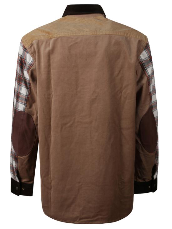 25FW 와타나베 준야 긴팔 셔츠 WPB001051 1OFFWHITE MultiColour - JUNYA WATANABE