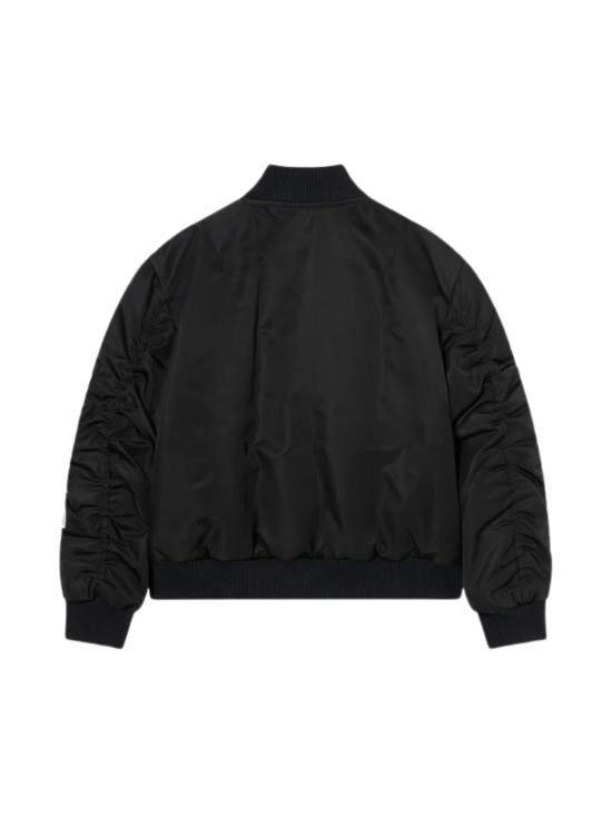 25FW [키즈] 오프화이트 캐주얼 자켓 44BEH002F5F001 1001 Black - OFF WHITE