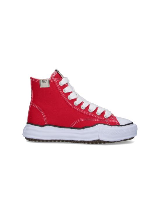 25FW 메종 미하라 야스히로 피터슨 OG 솔 캔버스 하이탑 A01FW701RED