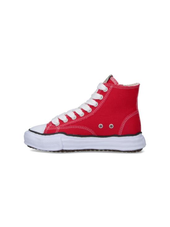 25FW 메종 미하라 야스히로 피터슨 OG 솔 캔버스 하이탑 A01FW701RED - MAISON MIHARA YASUHIRO
