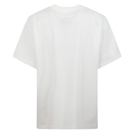 25FW MM6 메종마르지엘라 반팔 티셔츠 SH0GC0032 S24312 White - MM6 MAISON MARGIELA