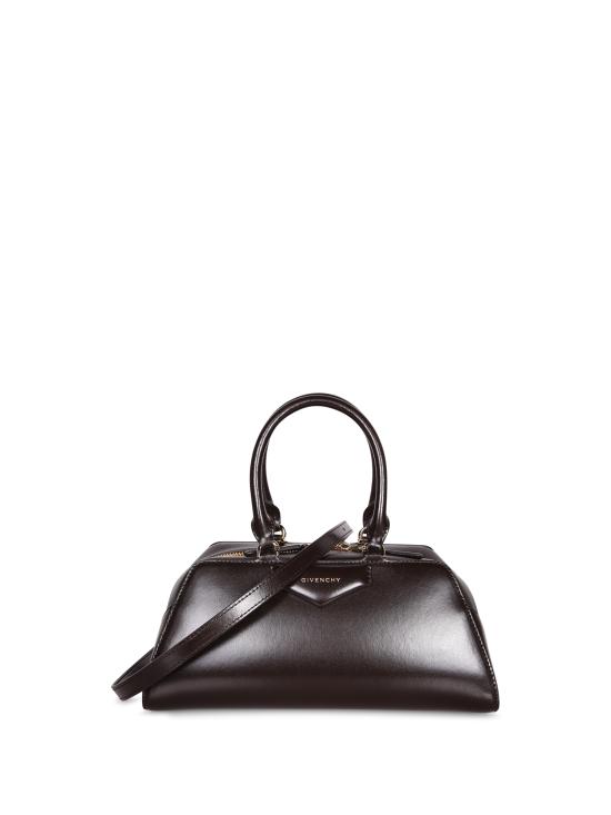 26FW 지방시 안티고나 박스 레더 스몰 이스트 웨스트 백 BB5130B 2AQ 206 Brown