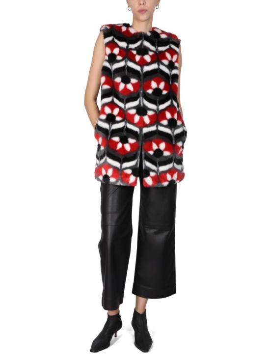  모스키노 베스트 06106135 1555 Black - MOSCHINO