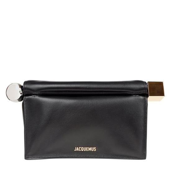 25FW 자크뮈스 클러치/파우치 BAW00356AC27L14 Black