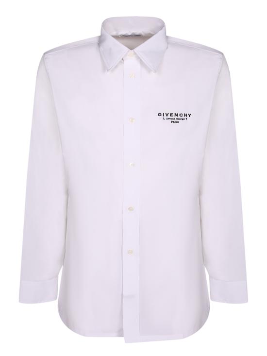 26FW 지방시 긴팔 셔츠 BM616M 14M6 100 White