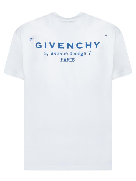 26FW 지방시 반팔 티셔츠 BM71NK 3YRJ 100 White - GIVENCHY