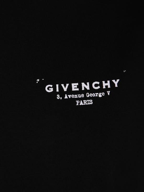26FW 지방시 반팔 티셔츠 BW70FJP 75N 001 Black - GIVENCHY
