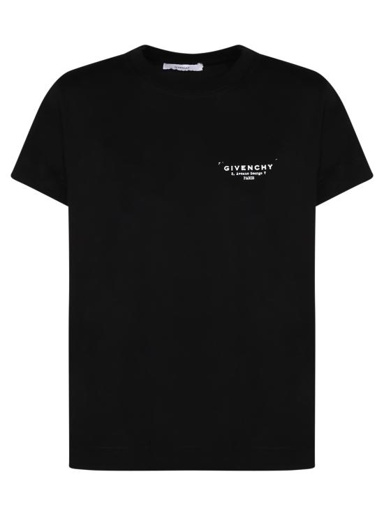 26FW 지방시 반팔 티셔츠 BW70FJP 75N 001 Black