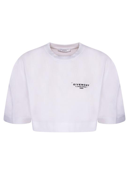 26FW 지방시 반팔 티셔츠 BW70FKP 75N 100 White