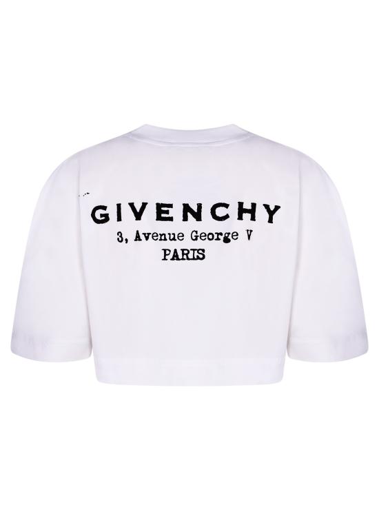 26FW 지방시 반팔 티셔츠 BW70FKP 75N 100 White - GIVENCHY