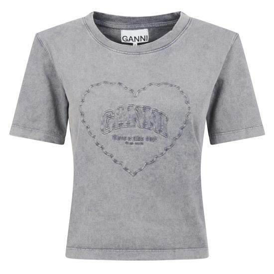 25FW 가니 반팔 티셔츠 T4254 Grey