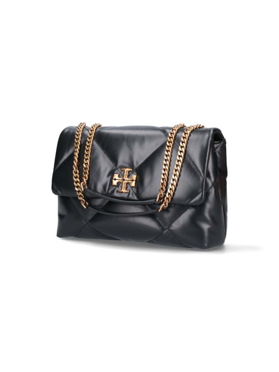 26SS 토리버치 키라 다이아몬드 퀼트 컨버터블 숄더백 154704 001 Black - TORY BURCH