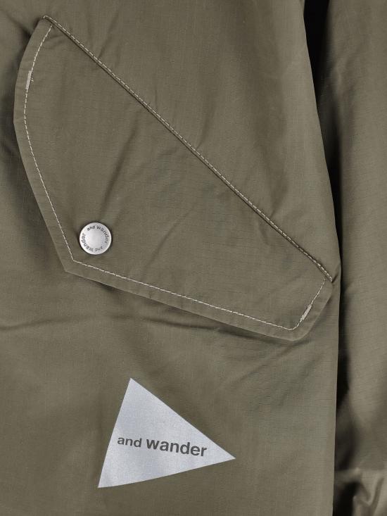 25FW 앤드원더 자켓 5745281051 180 Green - AND WANDER