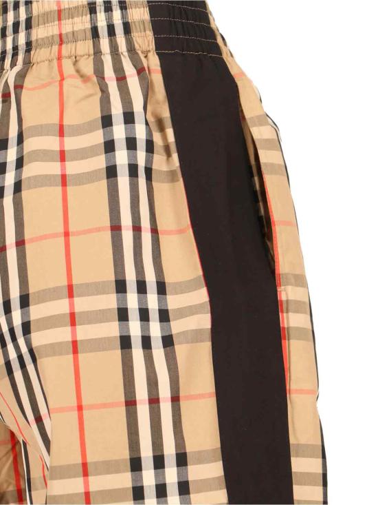 26SS 버버리 체크 코튼 쇼츠 8111875 A7028 Beige - BURBERRY