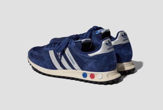 25FW 아디다스 스니커즈 LA TRAINER OG - DKBLUE / SILVMT / OWHITE JR7171 - ADIDAS