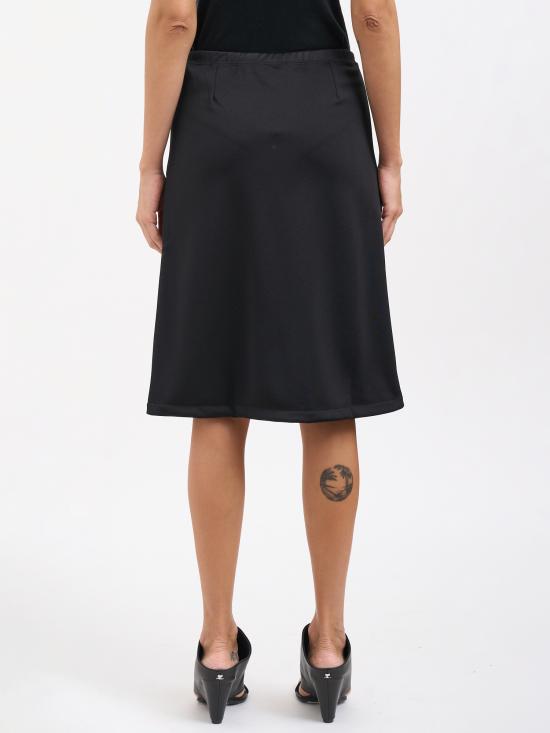 25FW 쿠레쥬 미디 스커트 M325JJU296JS02509999 Black - COURREGES