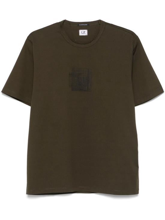 25SS 씨피 컴퍼니 반팔 티셔츠 18CLTS047A 006370W 683 IVY GREEN DOM