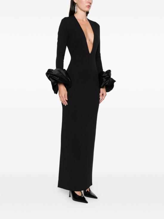 26SS 솔러스런던 롱 원피스 OS46050 BLACK Black - SOLACE LONDON